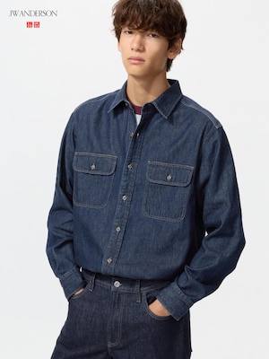 Denim Shirt Long Sleeve