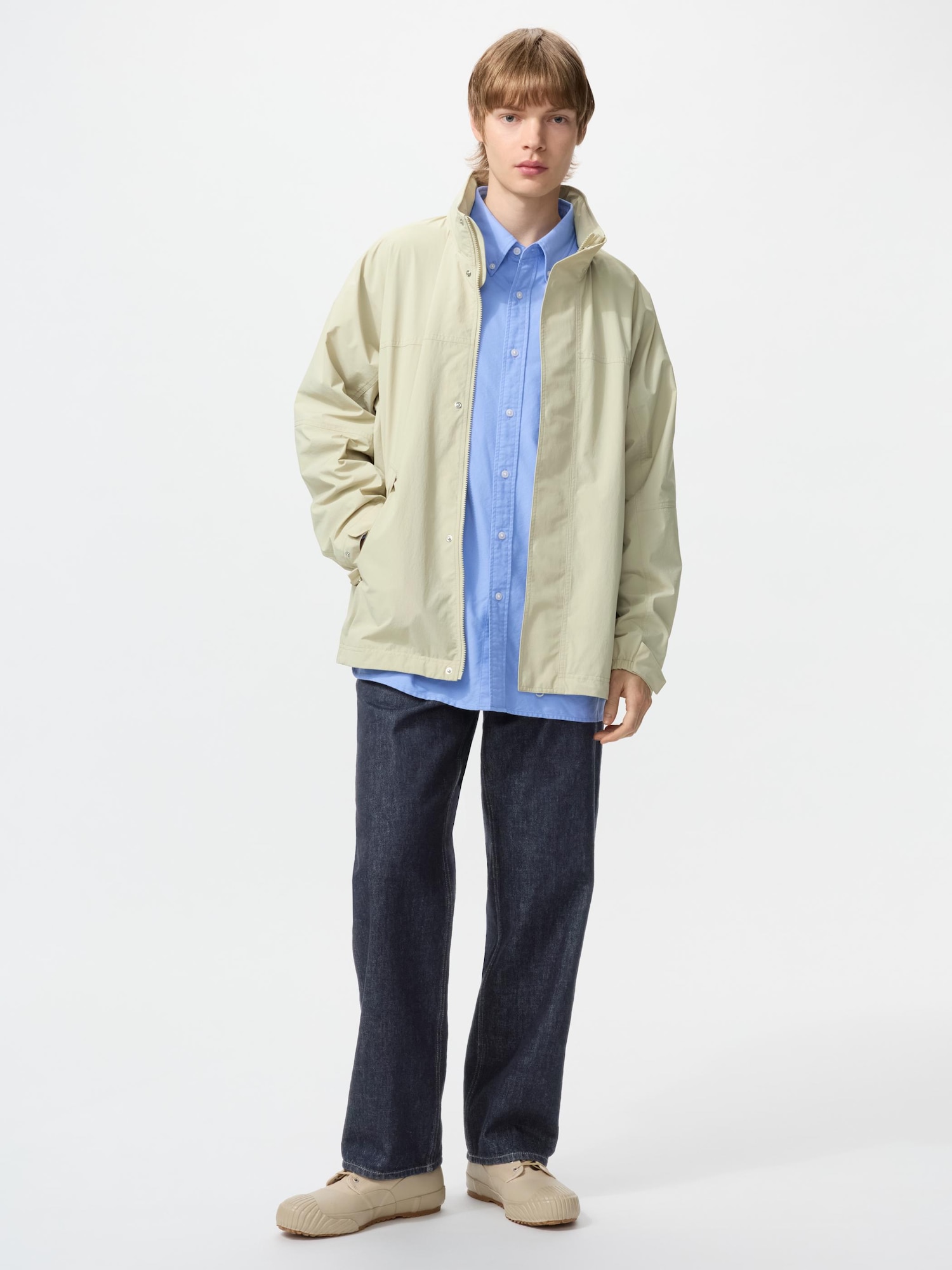 Men's Windproof Stand Blouson | UNIQLO IN
