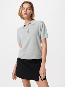 Polo Sweater Short Sleeve