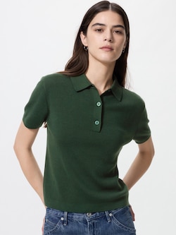 Polo Sweater Short Sleeve