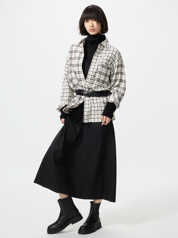 Flannel Check Shirt Long Sleeve