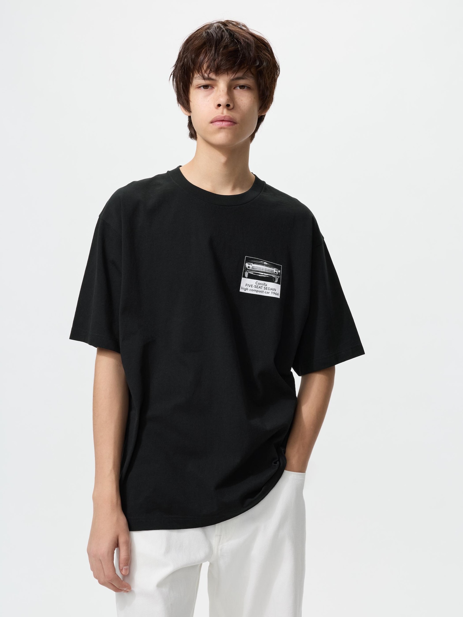 ゆーかページ Unisex Ukiyo-e Blue UT (Graphic T-Shirt) | UNIQLO IN