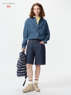 Light Denim Oversize Shirt Long Sleeve