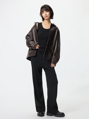 Washable Knit Ribbed Pants