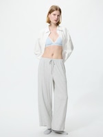 Ribbed Wide Easy Pants