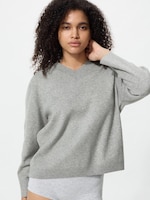 Washable Knit V
                                                  Neck Sweater