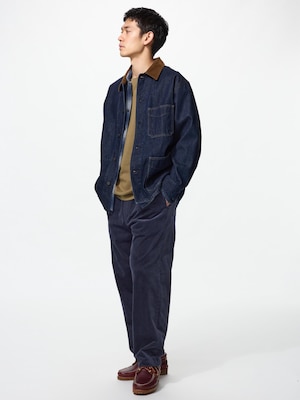 Corduroy Easy Ankle Pants