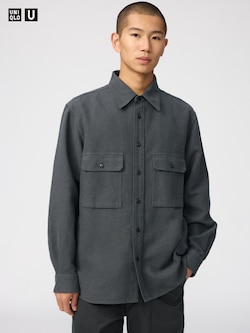 Brushed Cotton Shirt Long Sleeve