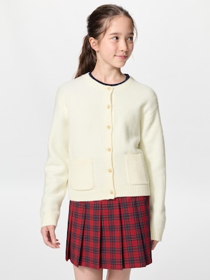 GIRLS Souffle Yarn Cardigan