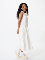 Combination Tiered
                                          Sleeveless Dress