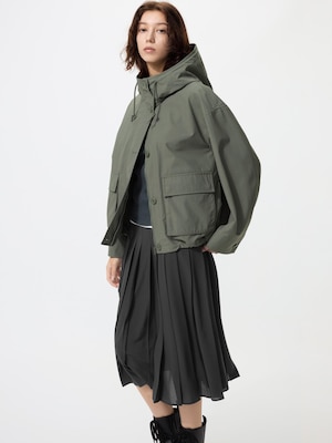 Utility Cotton Blend Parka