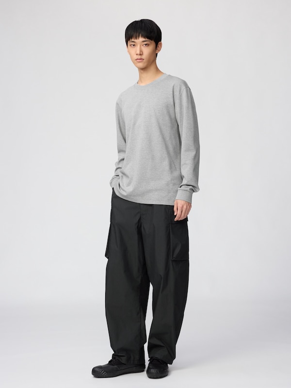 AIRism COTTON LONG SLEEVE STRIPED T