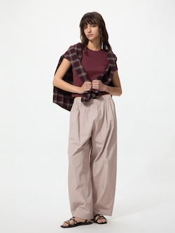 Cotton Volume Easy Pants