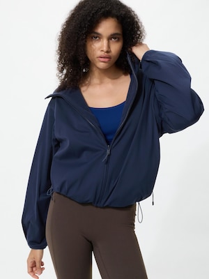 Windproof Fleece Reversible Full-Zip Hoodie