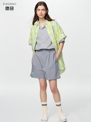Pleated Shorts