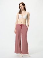 Ribbed Wide Easy Pants