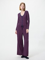 Ribbed Wide Easy Pants
