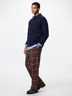 Flannel Easy Ankle Pants