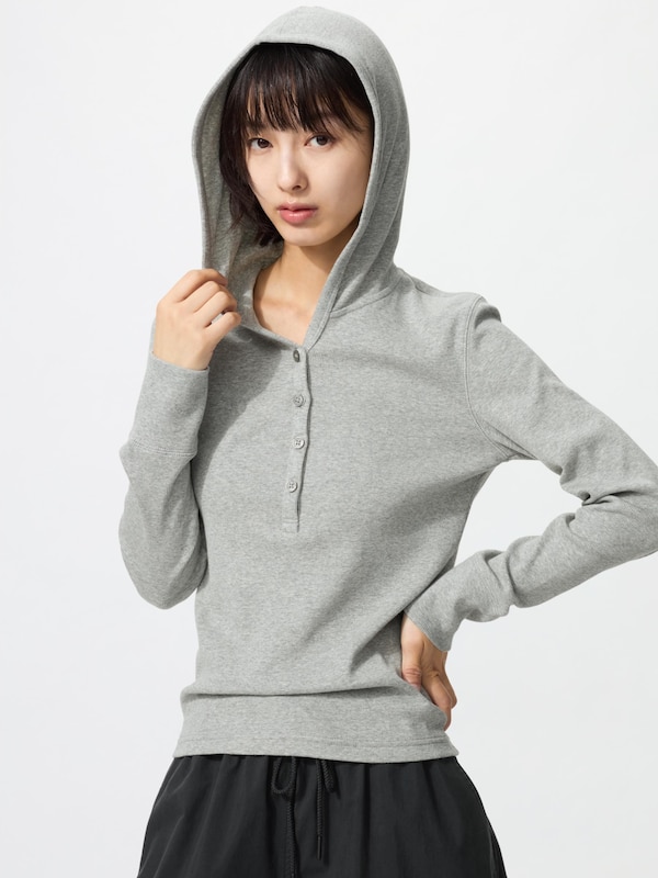 Hoodie Ribbed T-Shirt
