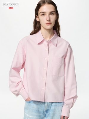 Oxford Boxy Long Sleeve Shirt