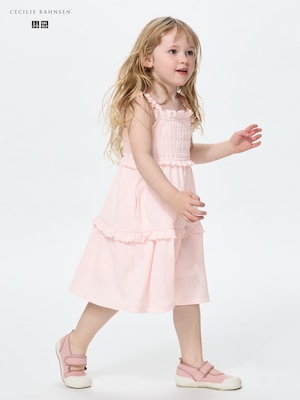 GIRLS Shirring Dress