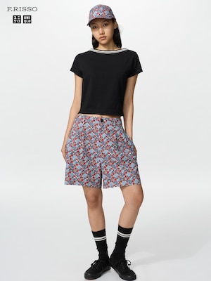 Pleated Shorts