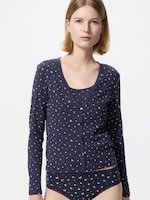 Ribbed V Neck
                                                  Cardigan