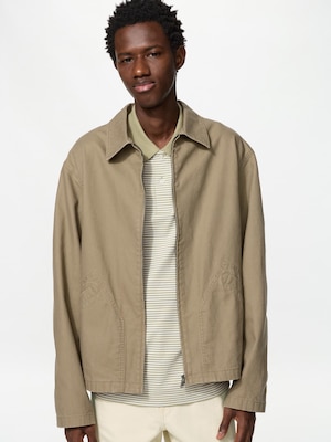 Zip Up Blouson
