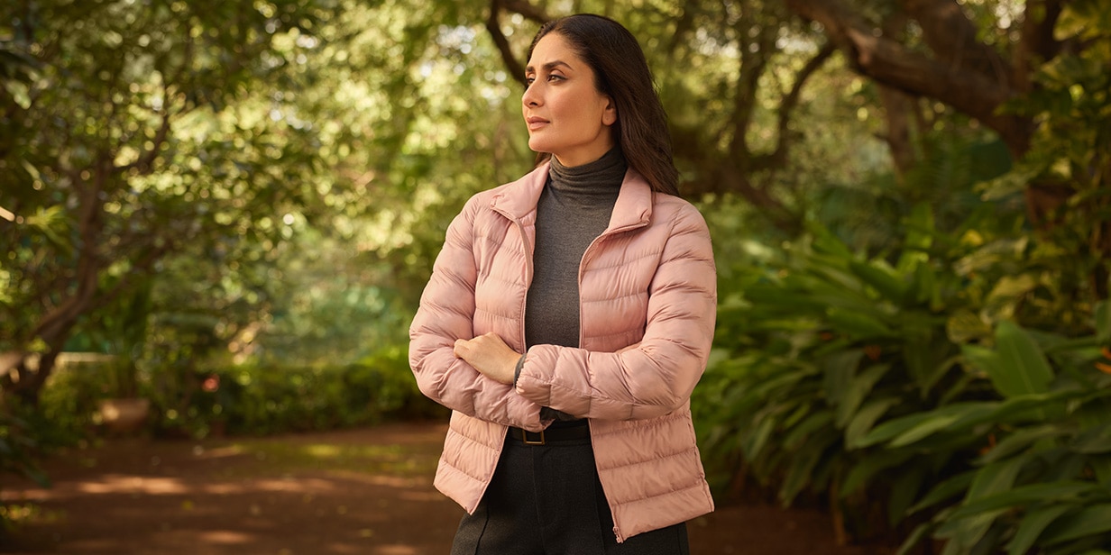 Linen Blend Open Collar