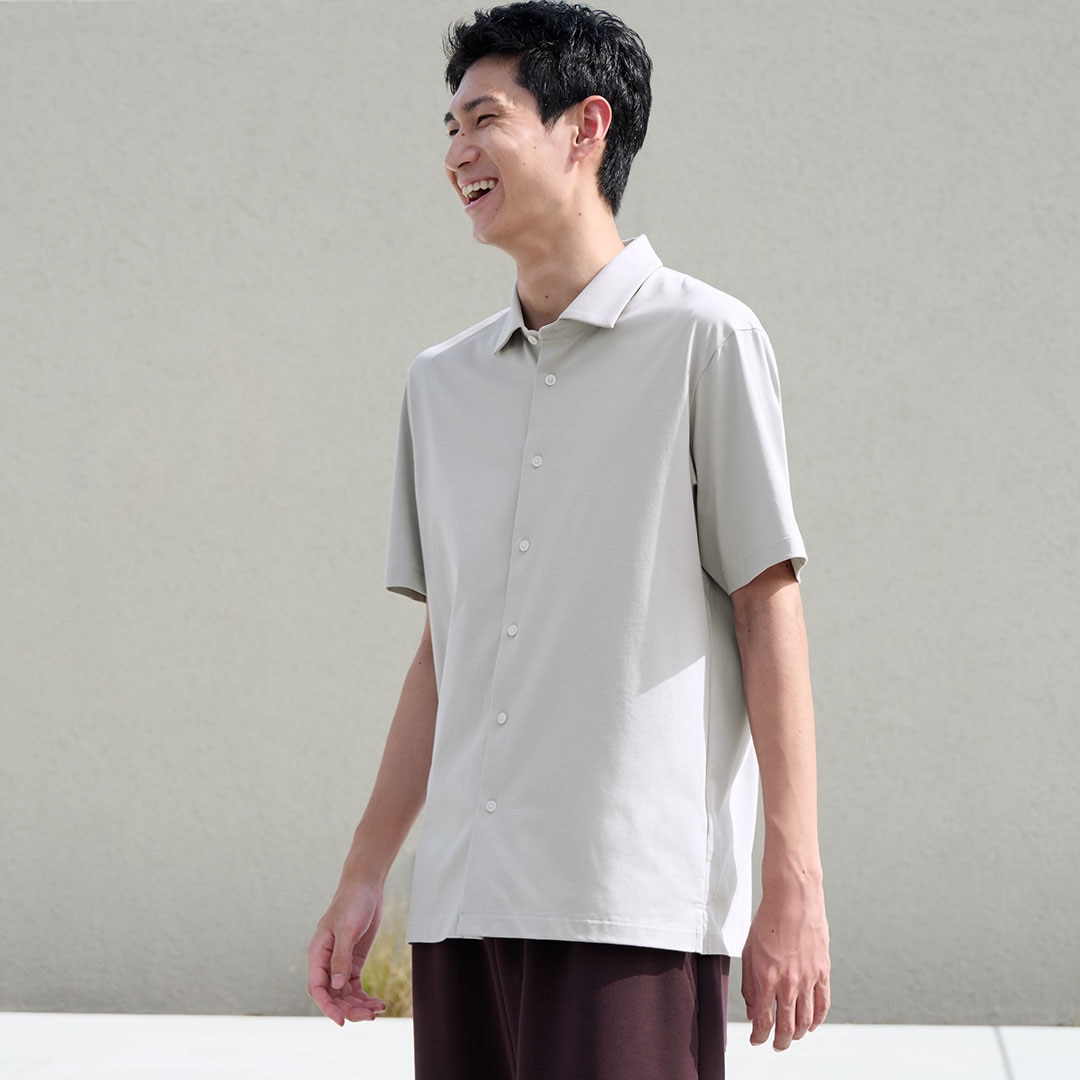 AIRism cotton polo shirt