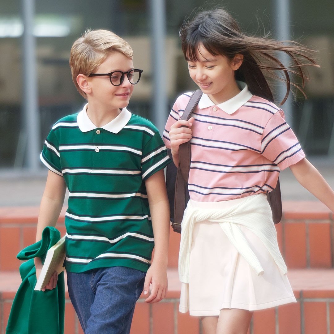 Kids Dry Pique Polo Shirt