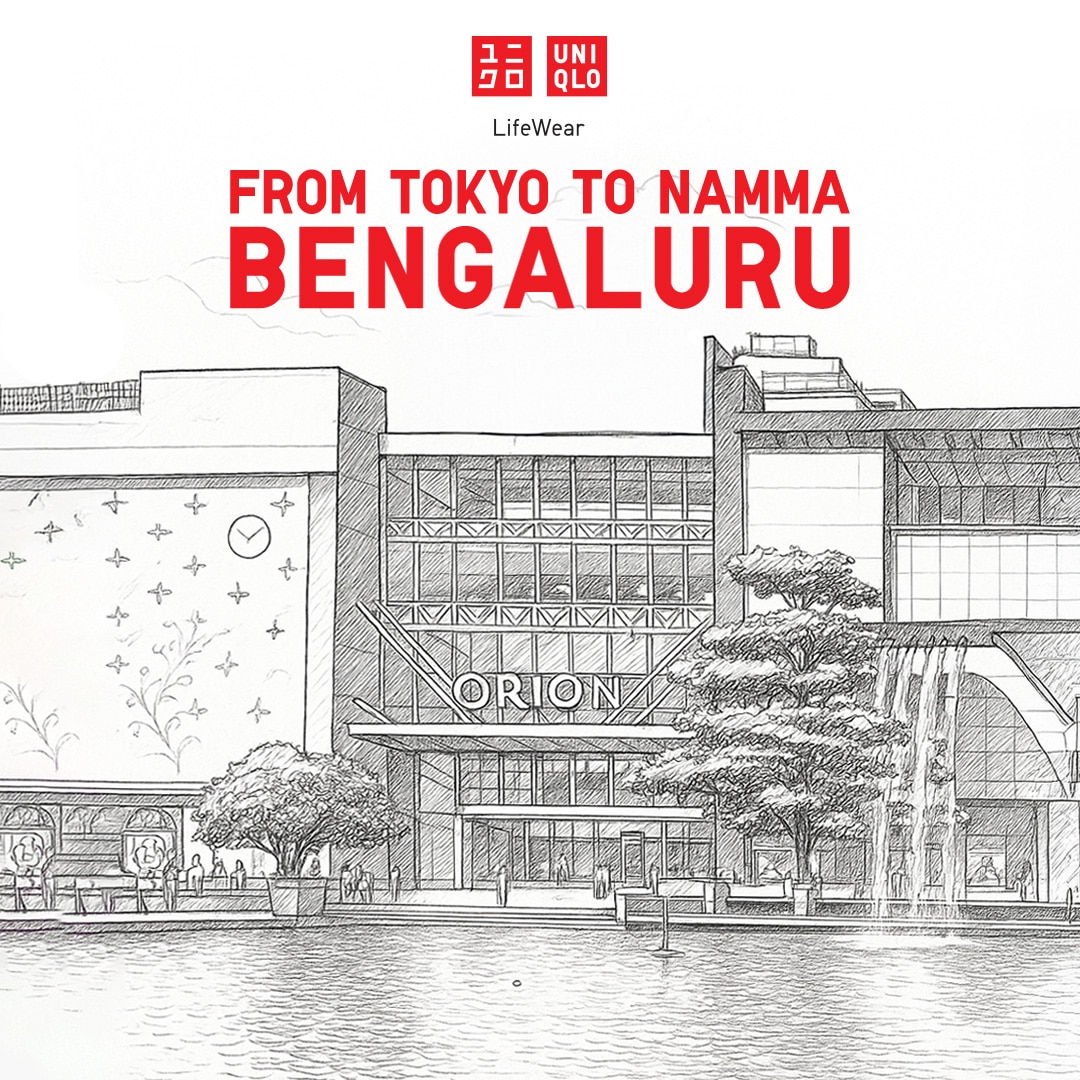 UNIQLO Orion Mall Brigade Gateway, Bengaluru Opens 29 August