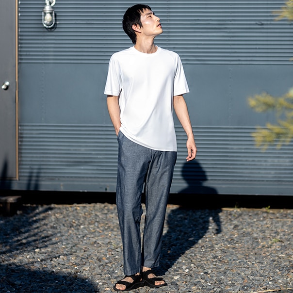 Linen Blend Relaxed Pants