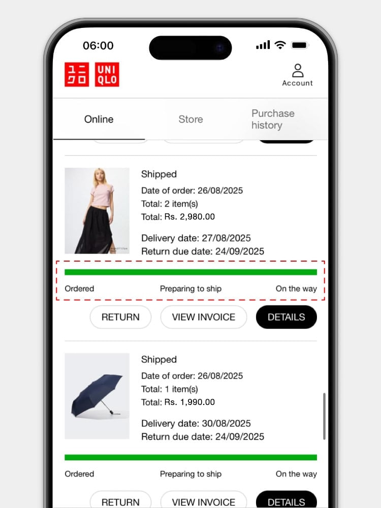 You can now find videos of selected products while shopping.