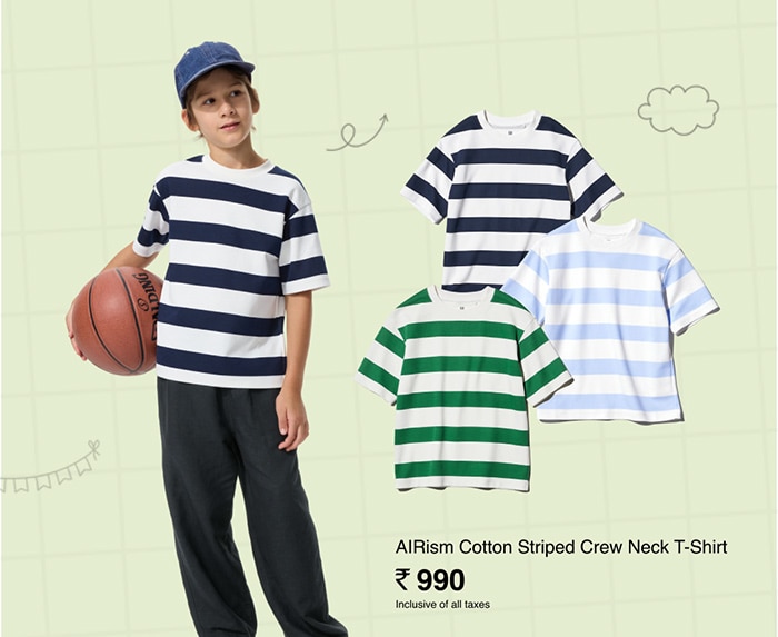 AIRism Oversized Crew Neck T-Shirt