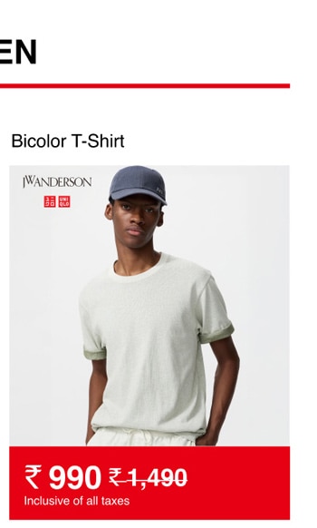 AIRism Oversized Crew Neck T-Shirt