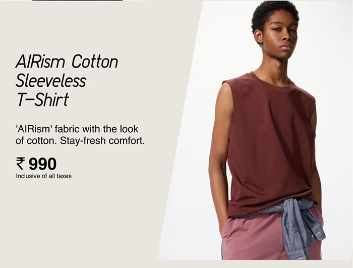 AIRism Oversized Crew Neck T-Shirt