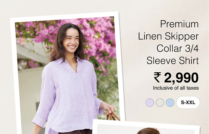 AIRism Oversized Crew Neck T-Shirt