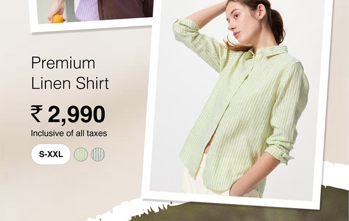 AIRism Oversized Crew Neck T-Shirt