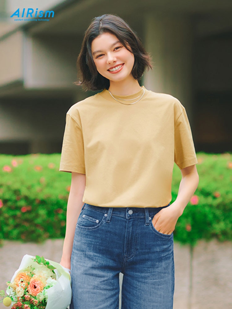 Women AIRism Cotton T-Shirt