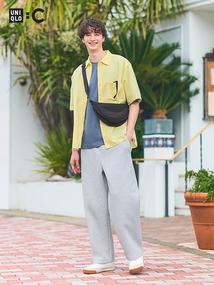 Men Sweat Wide Pants