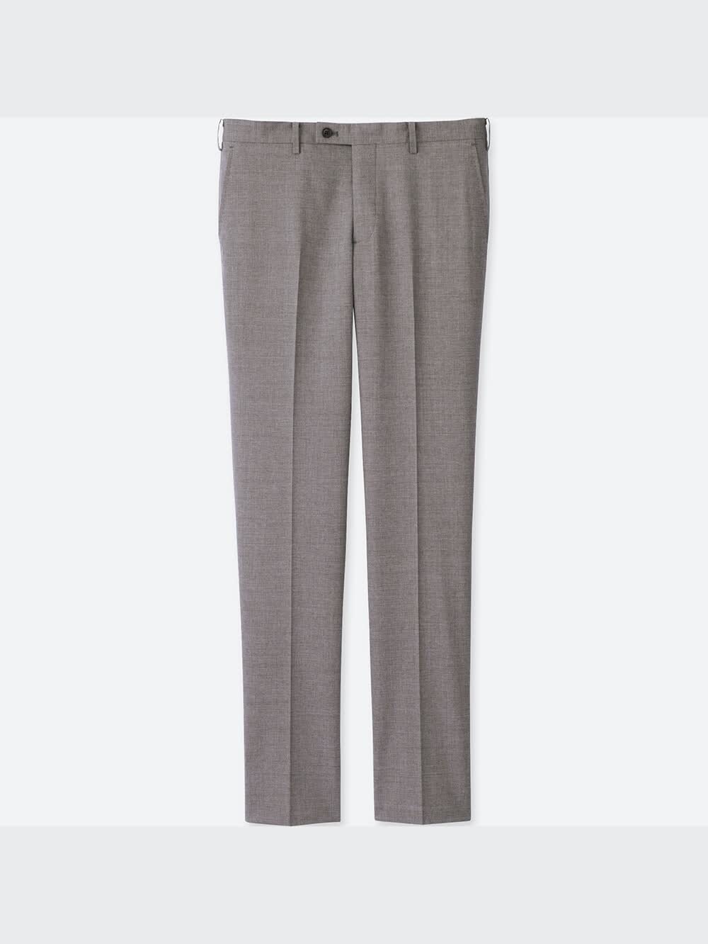 【新品タグ付き】ユニクロ　パンツスーツ上下　ストレッチウールスリム　近年モデル ユニクロ公式 | ストレッチウールスリムフィットパンツ（オールシーズン）