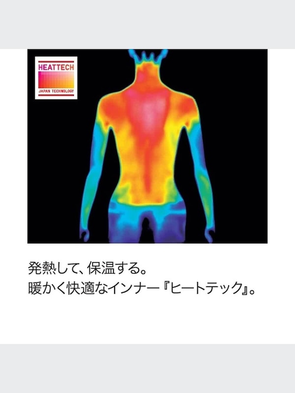 ヒートテックVネックT（9分袖）