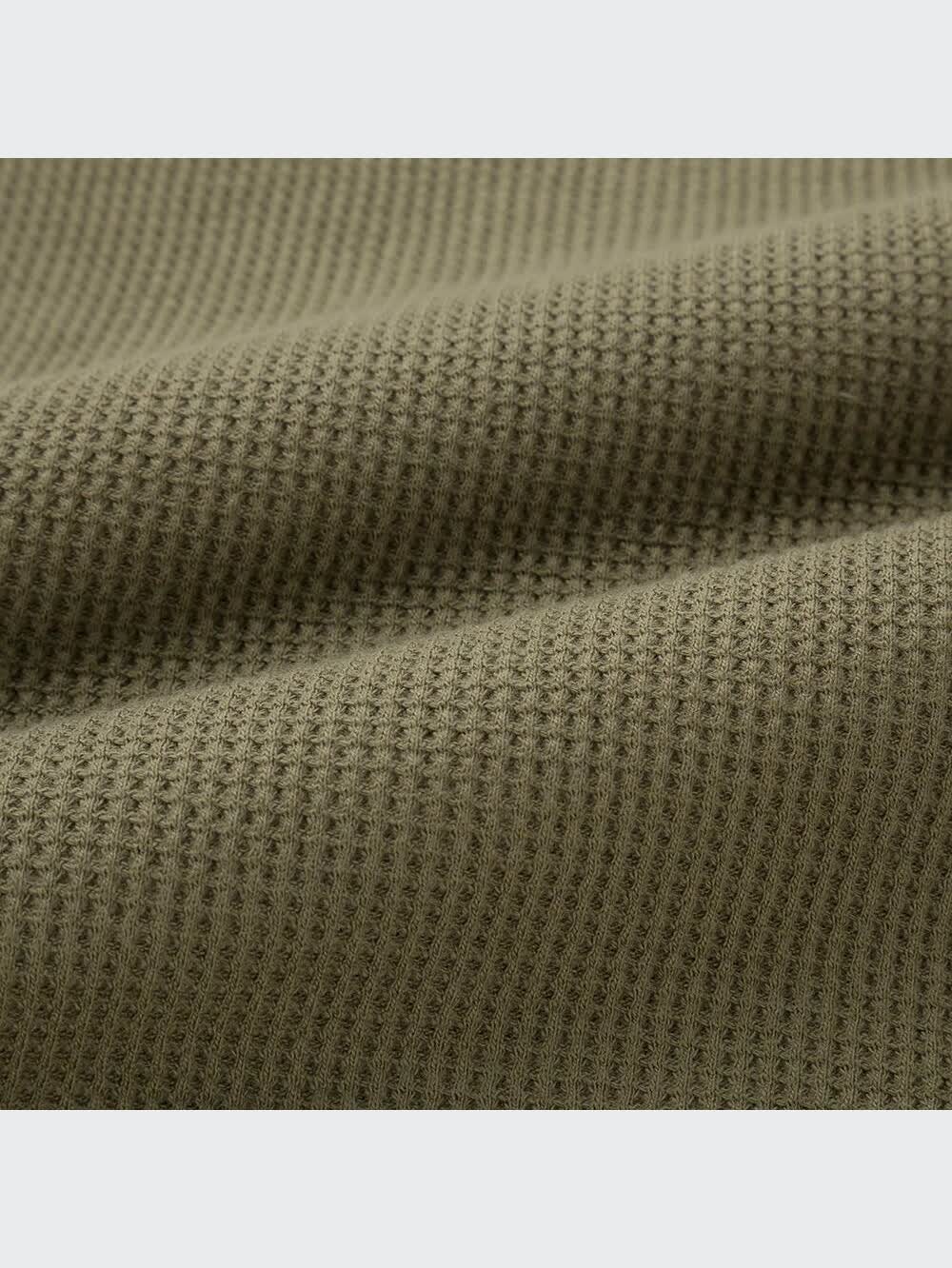 ユニクロ公式 | ワッフルクルーネックT（長袖）