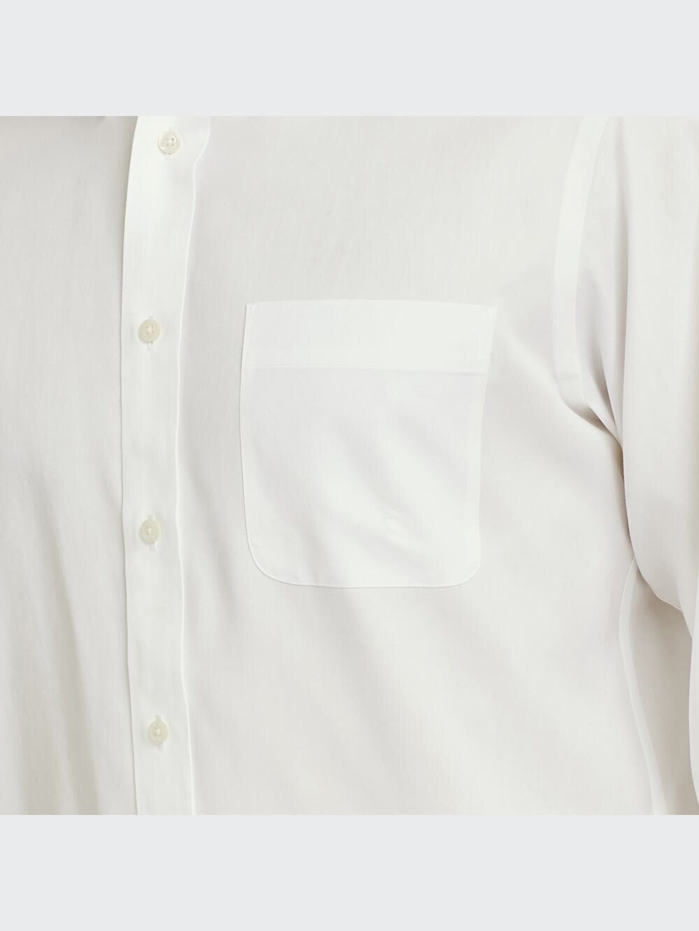 【原則配送設置込/送料込】超美品　アモス　ヴィエラ ユニクロ公式 | スーパーノンアイロンシャツ（ボタンダウンカラー・長袖）