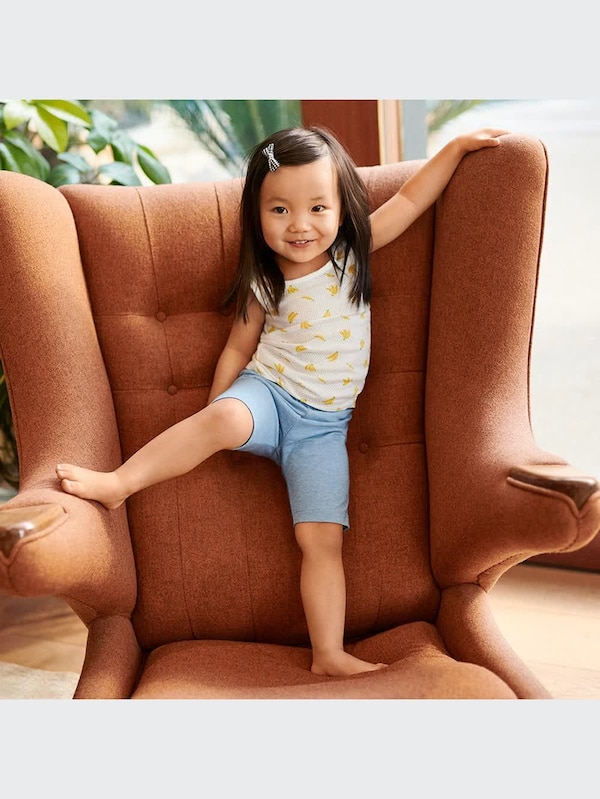 コットンメッシュタンクトップ（チェリー・バナナ・3枚組）