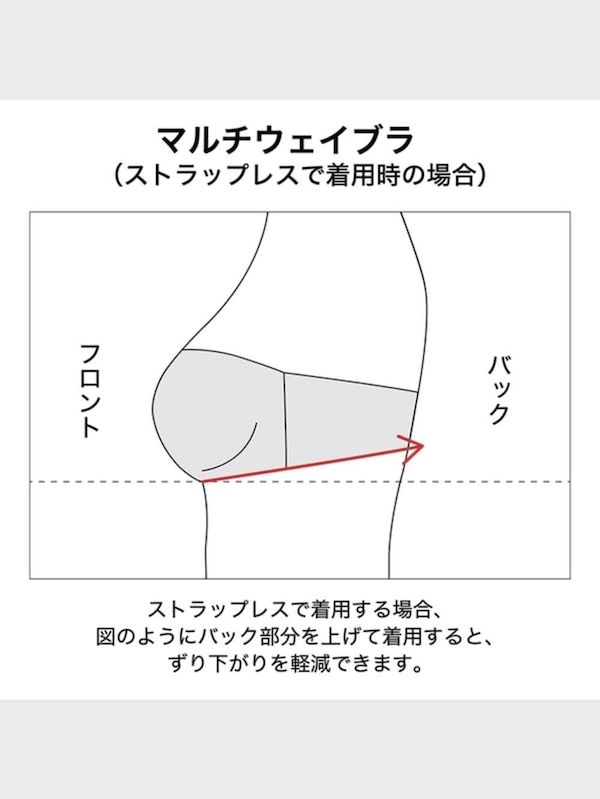 ワイヤレスブラ（ヘザー・マルチウェイ）
