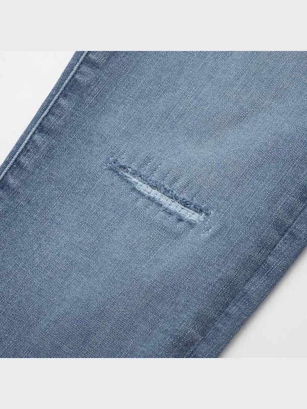 GIRLS ウルトラストレッチデニムスキニーフィットパンツ（ダメージ）