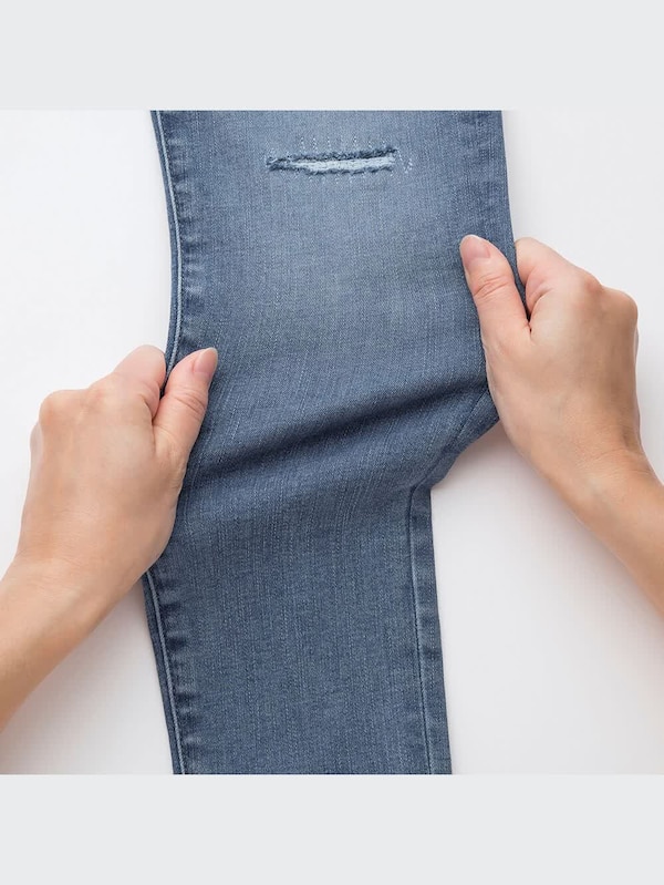 GIRLS ウルトラストレッチデニムスキニーフィットパンツ（ダメージ）