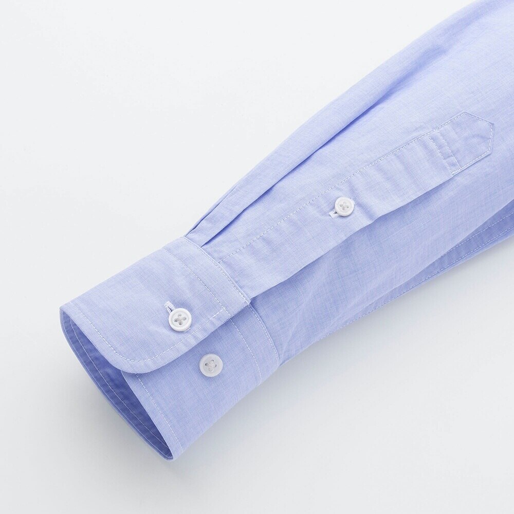 エクストラファインコットンブロードシャツ ボタンダウンカラー 長袖 Men ユニクロ